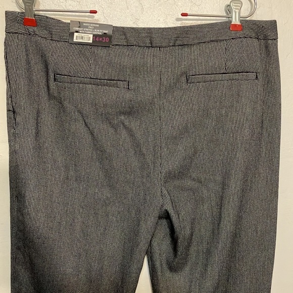 Mario Serrano comfort stretch tummy control slim fit size 14 X 30” inseam NWT - Picture 4 of 9